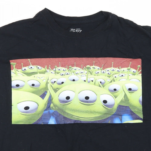 Disney Mens Black  Jersey  T-Shirt Size XL  - Toy Story
