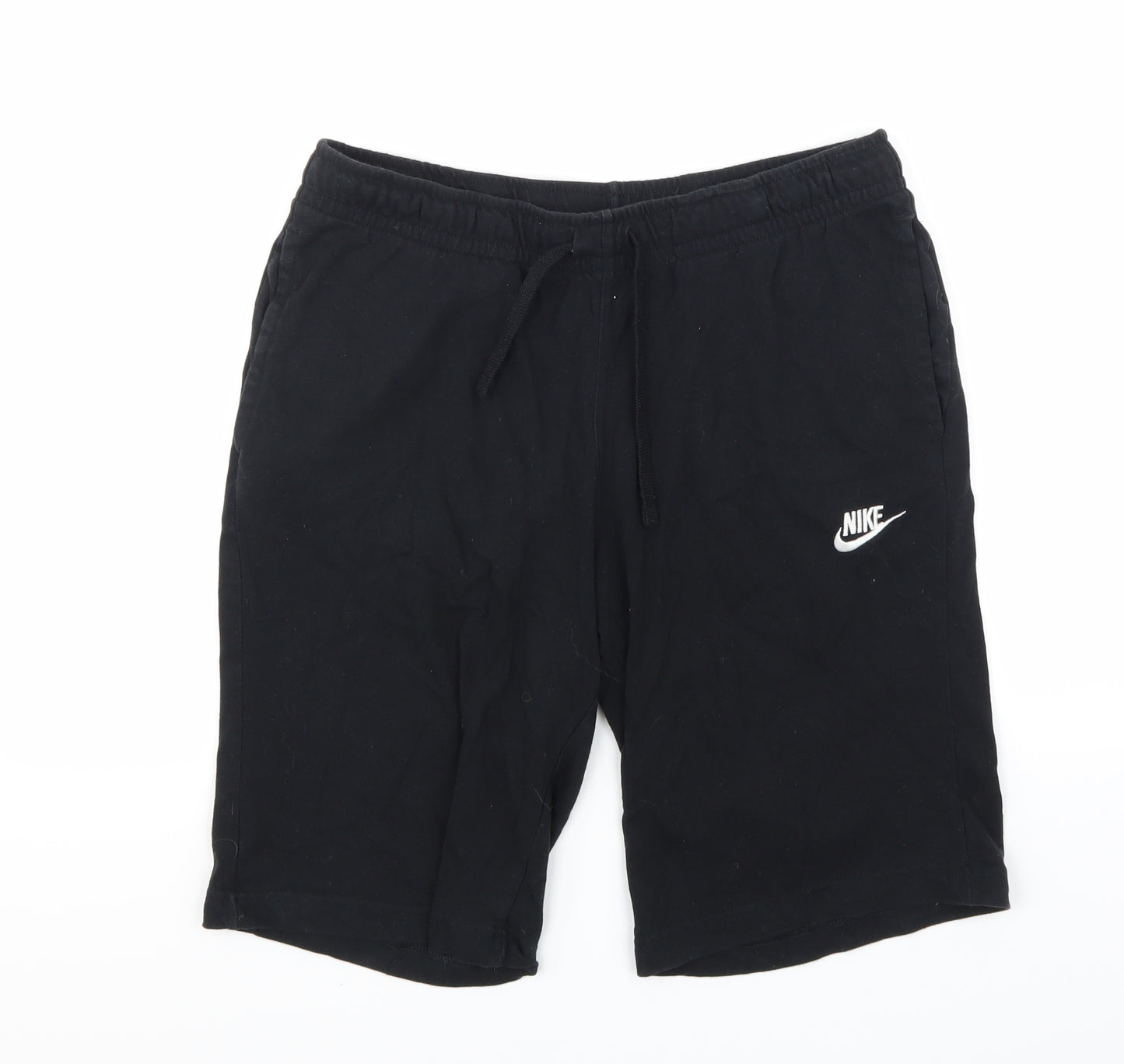 Nike Mens Black  Jersey Sweat Shorts Size M