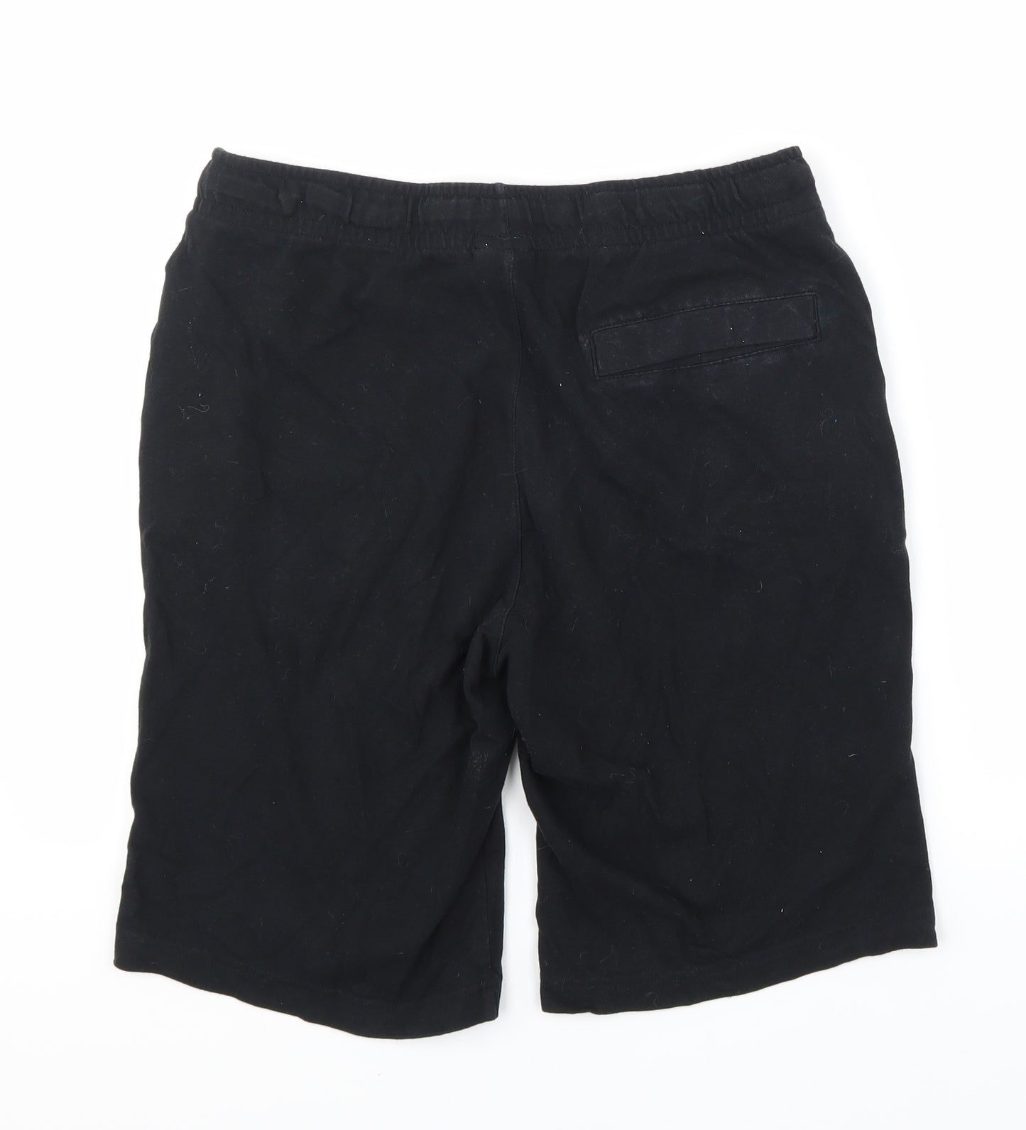 Nike Mens Black  Jersey Sweat Shorts Size M