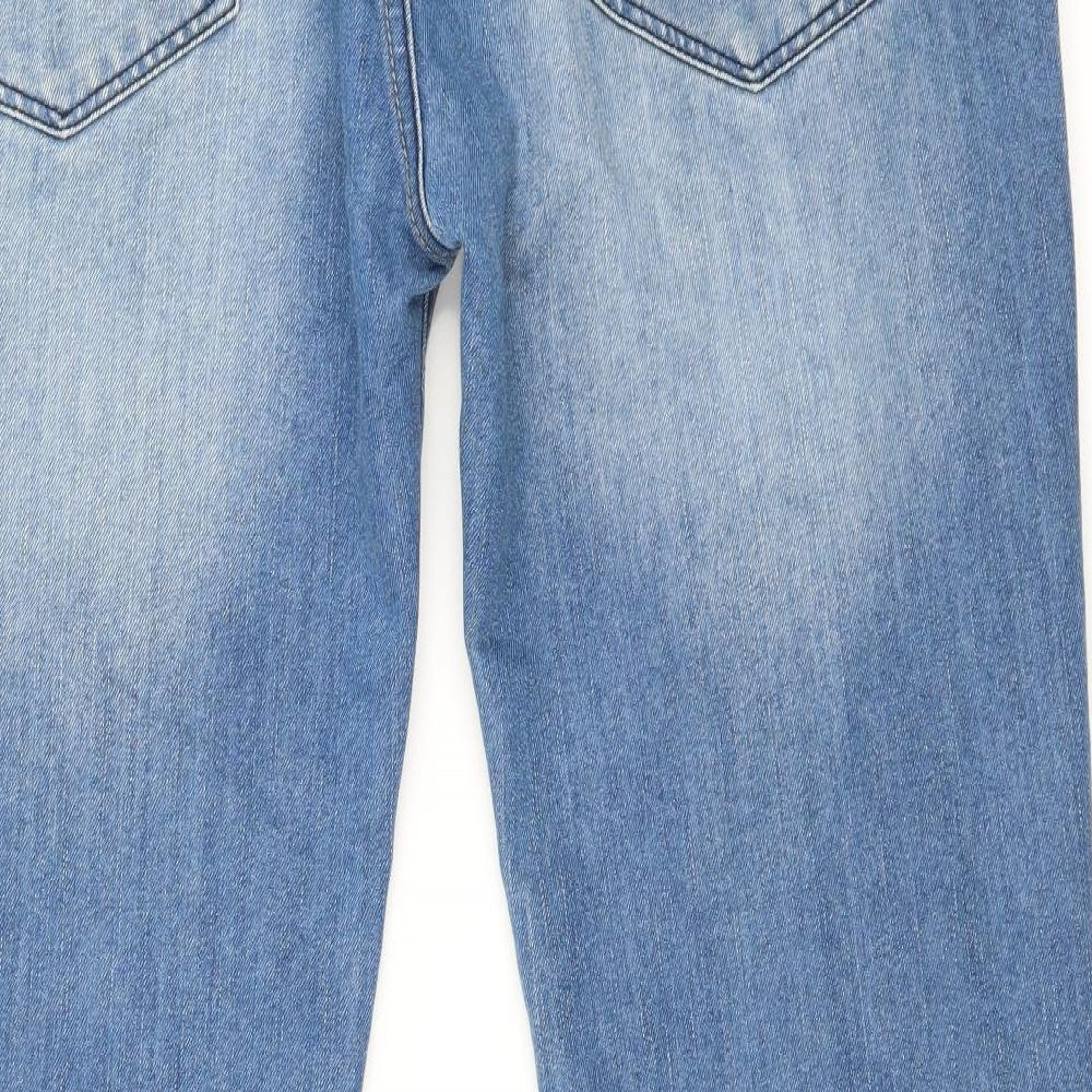 Lee Cooper Mens Blue  Denim Straight Jeans Size 36 in L32 in
