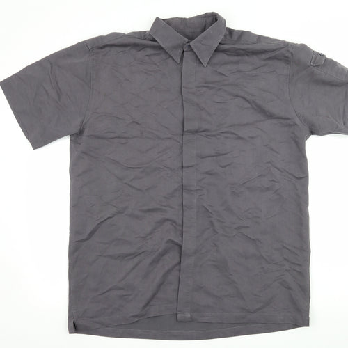 Ciro Citterio Mens Grey    Button-Up Size L
