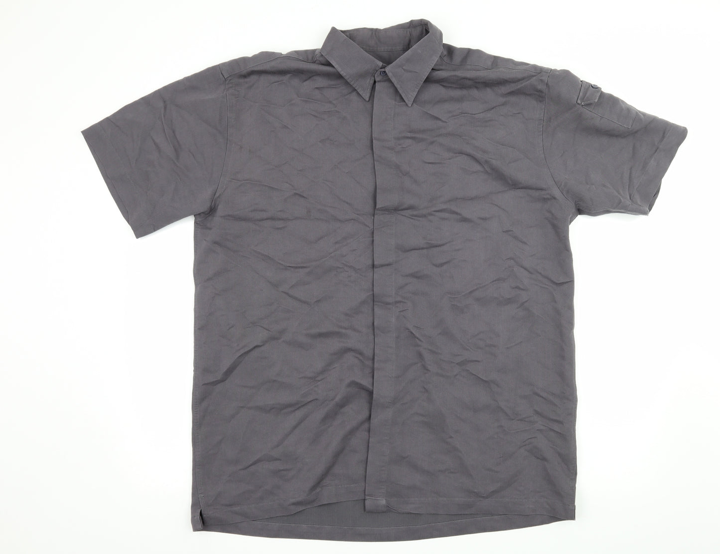 Ciro Citterio Mens Grey    Button-Up Size L