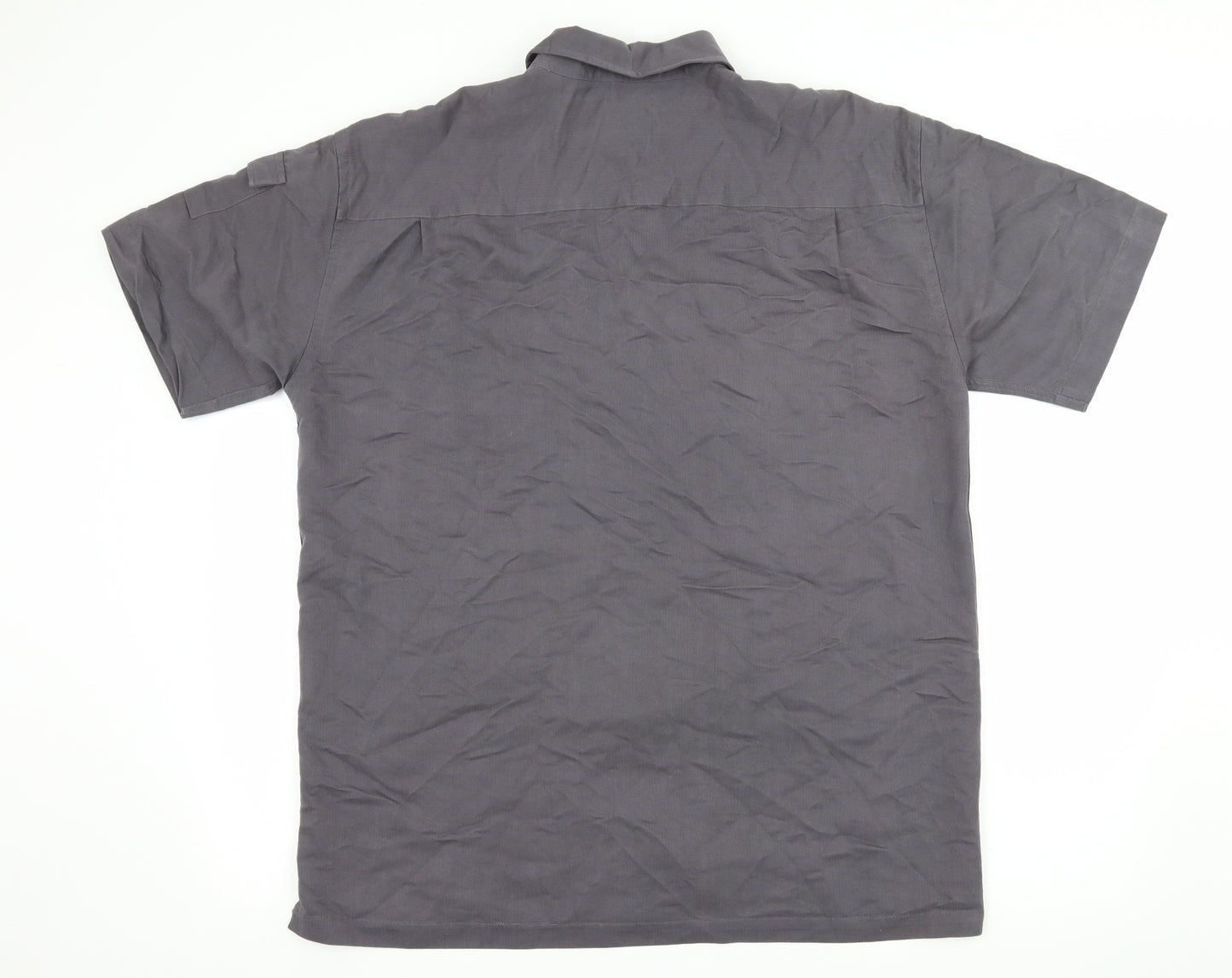 Ciro Citterio Mens Grey    Button-Up Size L