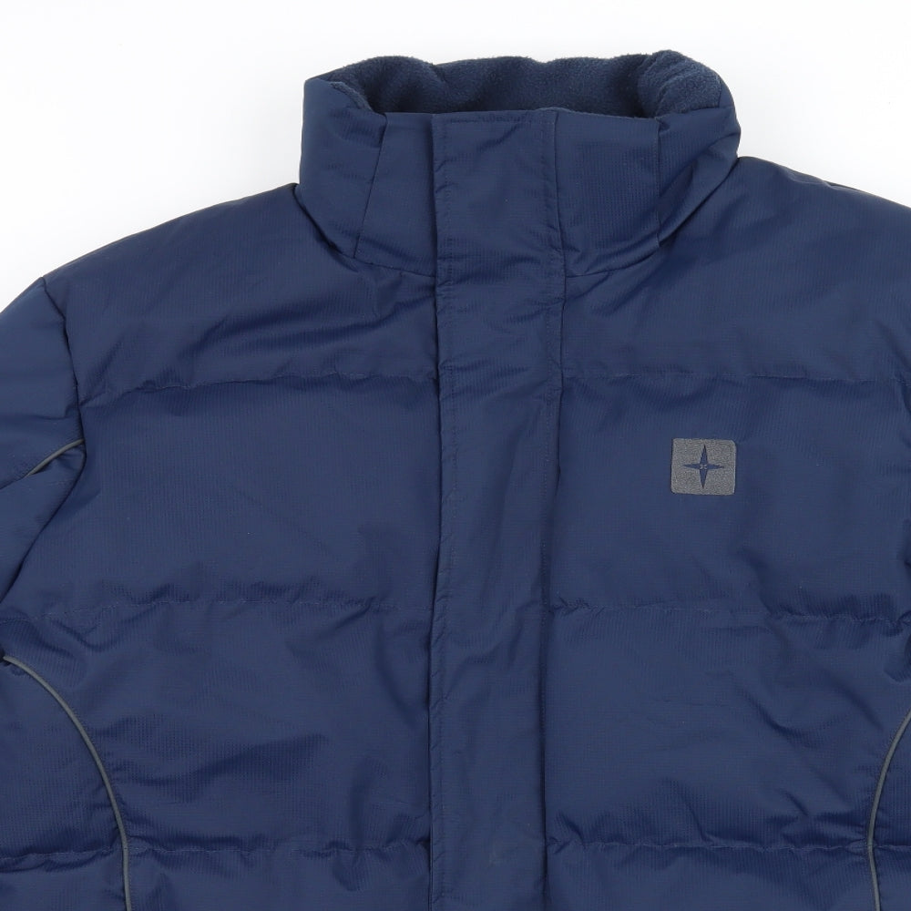Mountain Warehouse Mens Blue   Puffer Jacket Jacket Size S