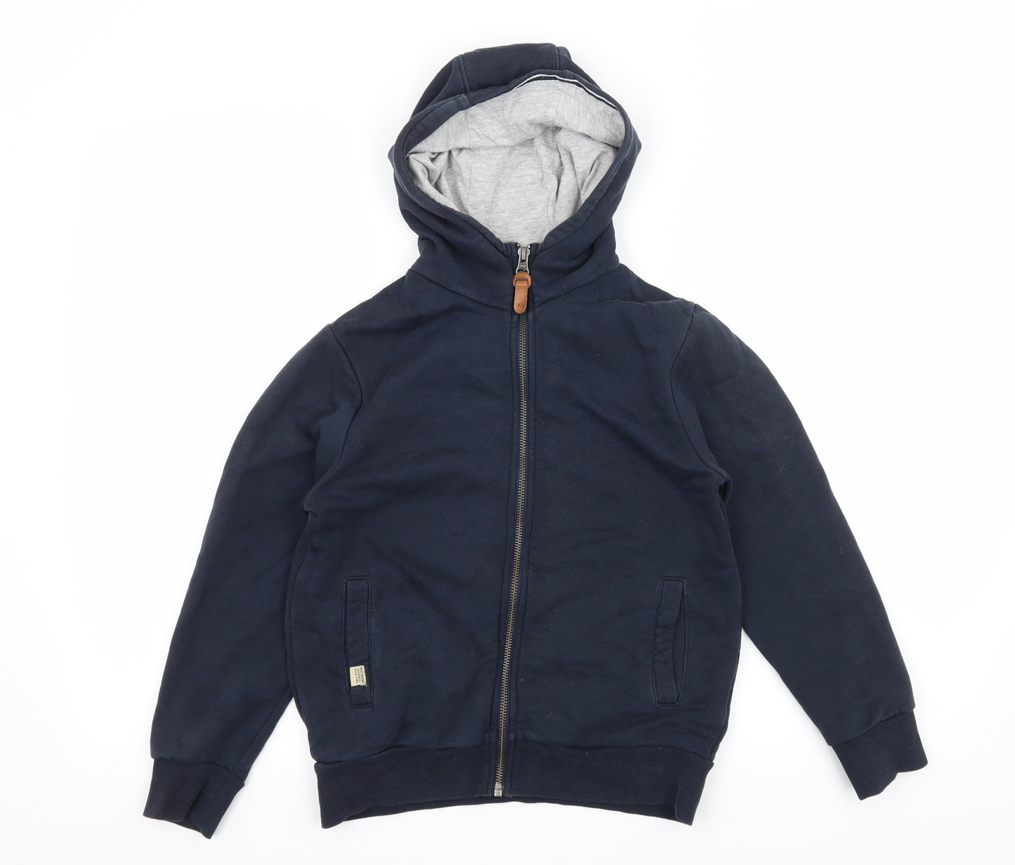 NEXT Boys Blue  Jersey Full Zip Hoodie Size 8 Years