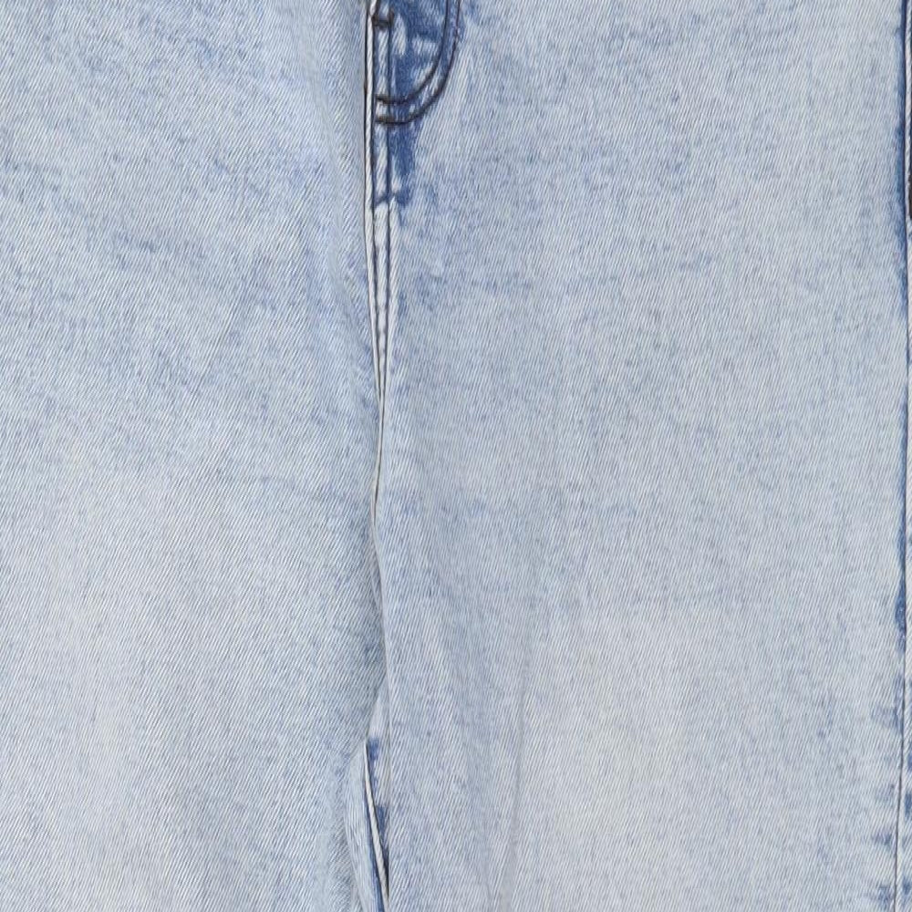 George Womens Blue  Denim Straight Jeans Size 12 L24 in