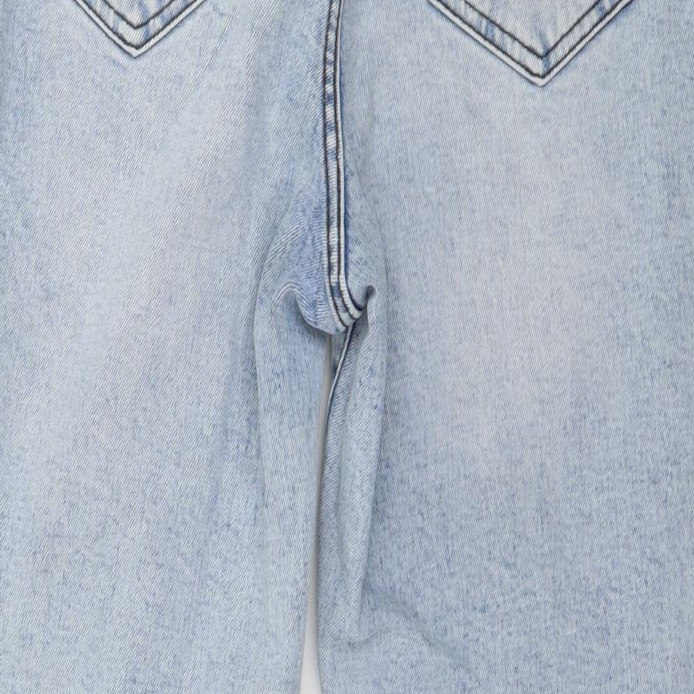 George Womens Blue  Denim Straight Jeans Size 12 L24 in