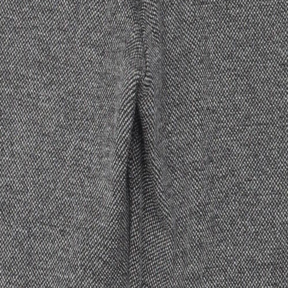 Matalan Womens Grey  Jersey Capri Leggings Size 10 L26 in