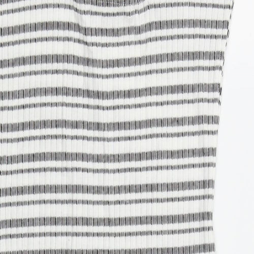 Dorothy Perkins Womens Grey Houndstooth  Pencil Dress  Size 8