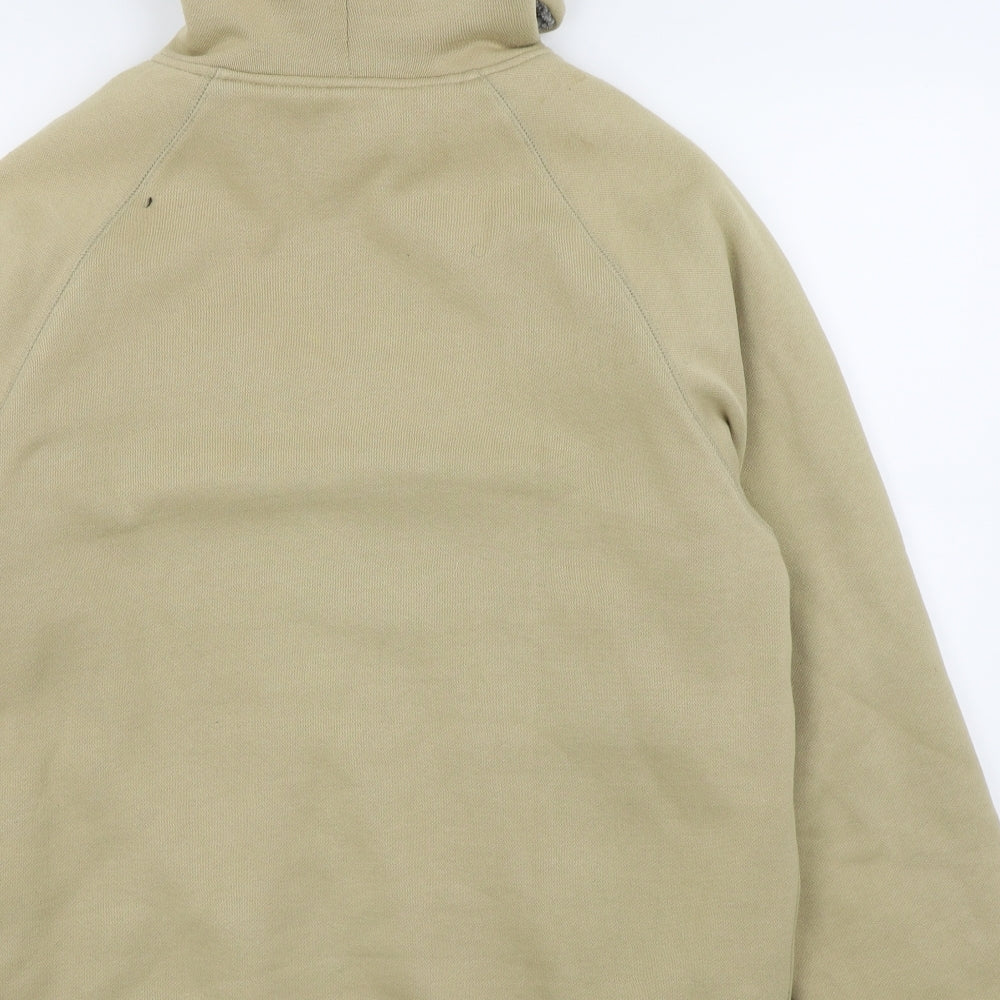 Animal Mens Beige   Full Zip Jumper Size L