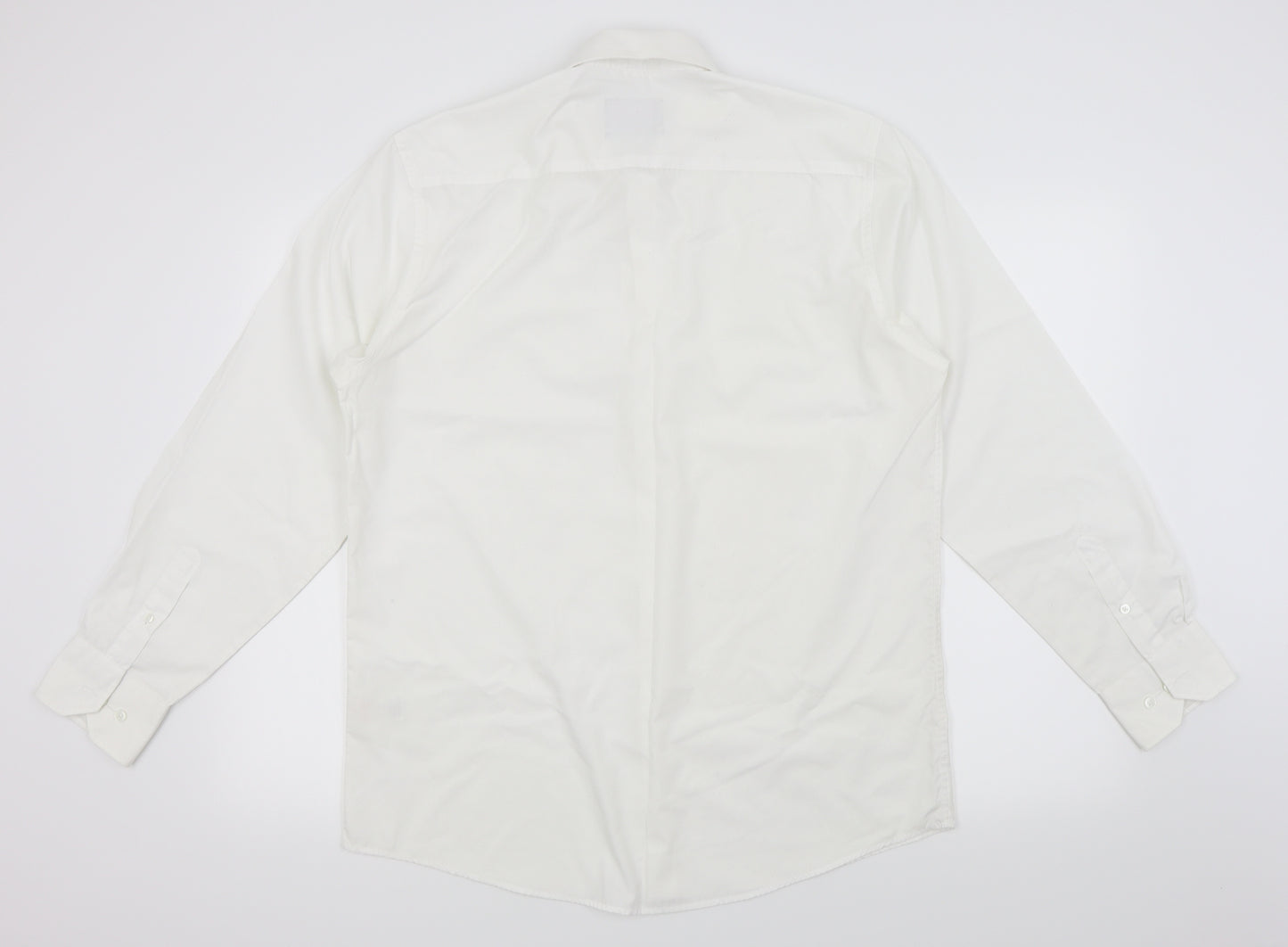 Burton Mens White    Dress Shirt Size 41