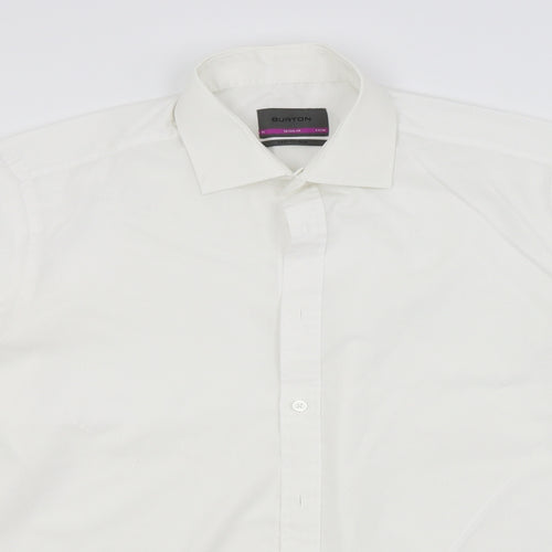 Burton Mens White    Dress Shirt Size 41