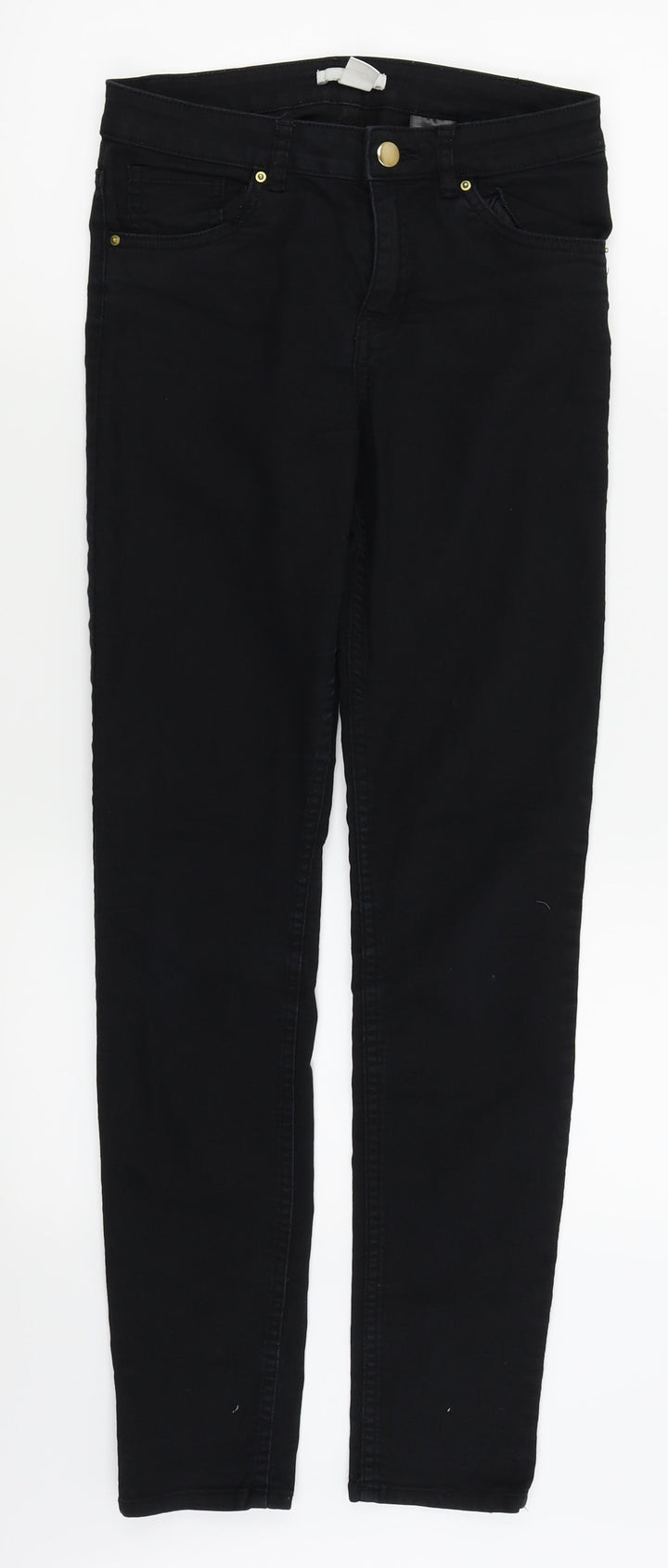 H&M Womens Black   Skinny Jeans Size 6 L28 in