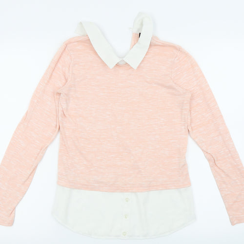 Primark Womens Pink   Basic T-Shirt Size 6