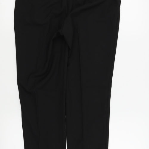 NEXT Womens Black   Trousers  Size 8 L25 in