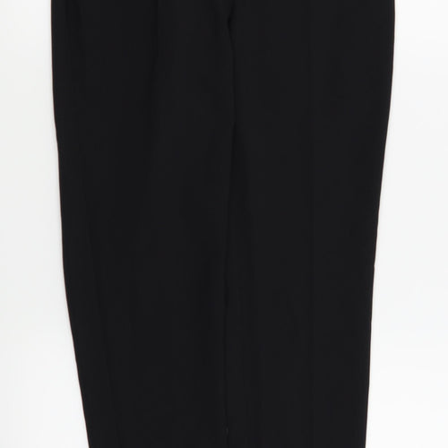 F&F Womens Black   Trousers  Size 6 L26.5 in