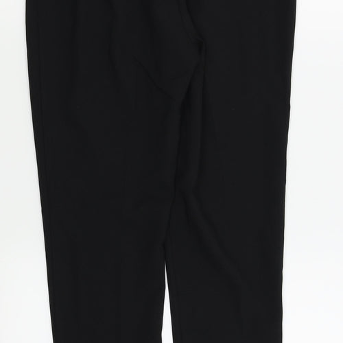 F&F Womens Black   Trousers  Size 6 L26.5 in