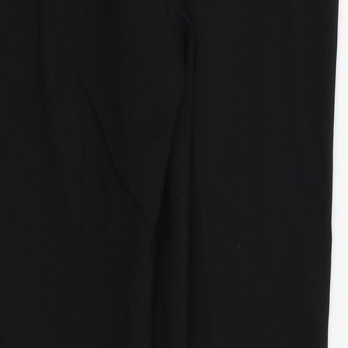 F&F Womens Black   Trousers  Size 6 L26.5 in