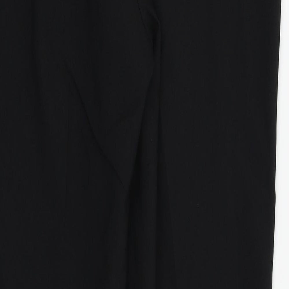 F&F Womens Black   Trousers  Size 6 L26.5 in