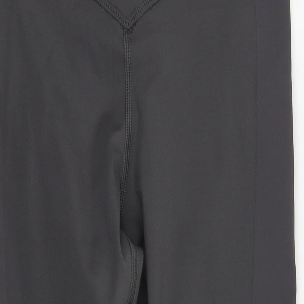 INOC Womens Grey   Capri Leggings Size 8