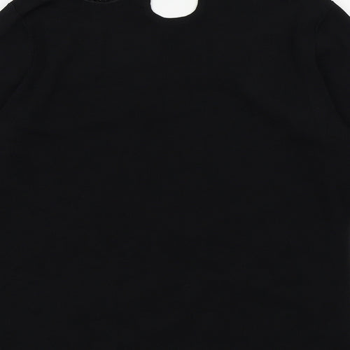Sky Designs Womens Black   Basic T-Shirt Size 2