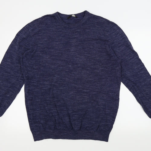 Asda George Mens Blue   Pullover Jumper Size XL