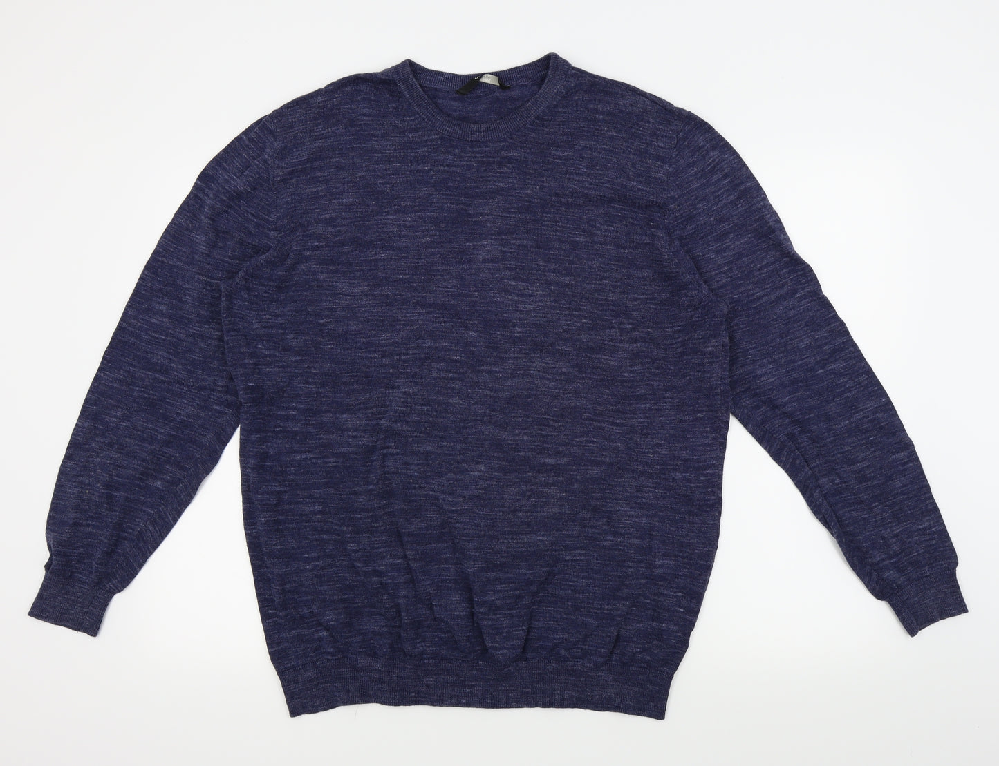 Asda George Mens Blue   Pullover Jumper Size XL