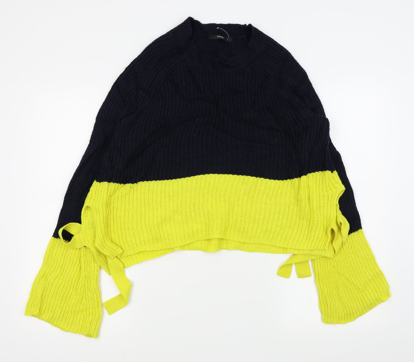 Asda George Womens Blue   Pullover Jumper Size 12