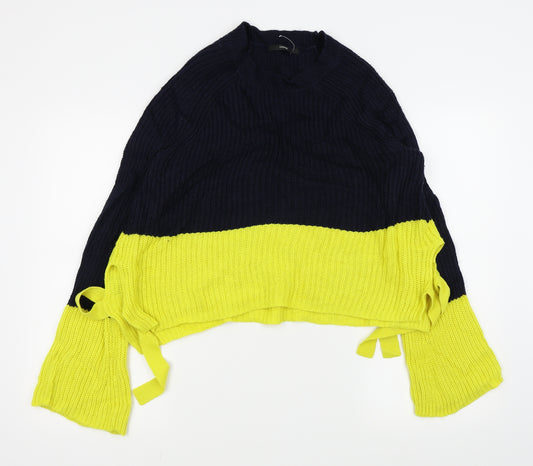 Front view of Asda George women’s blue jumper, size UK 12