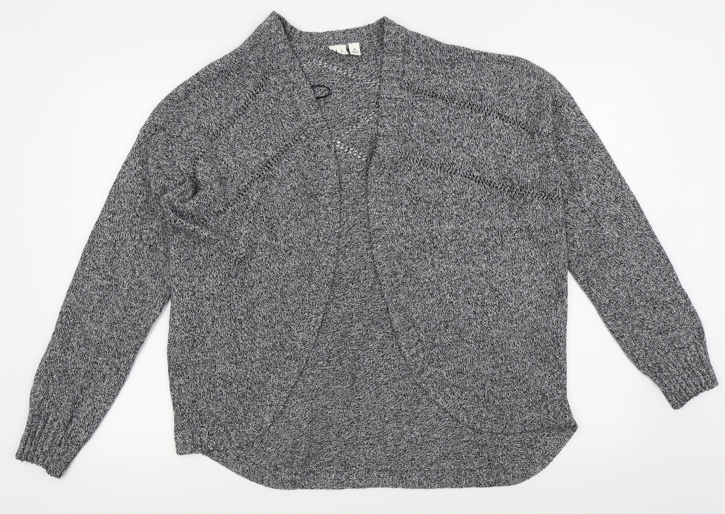 wear your impact Womens Grey   Cardigan Jumper Size M