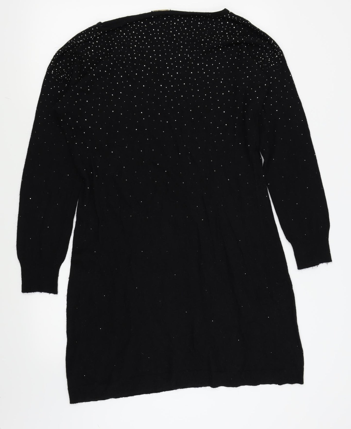 Monsoon Womens Black   Jumper Dress  Size L