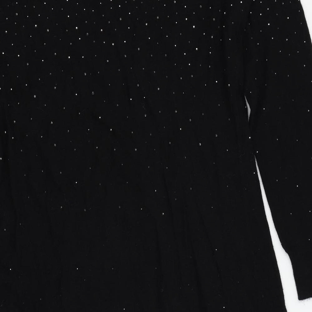 Monsoon Womens Black   Jumper Dress  Size L