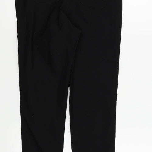 Select Womens Black   Trousers  Size 14 L27 in