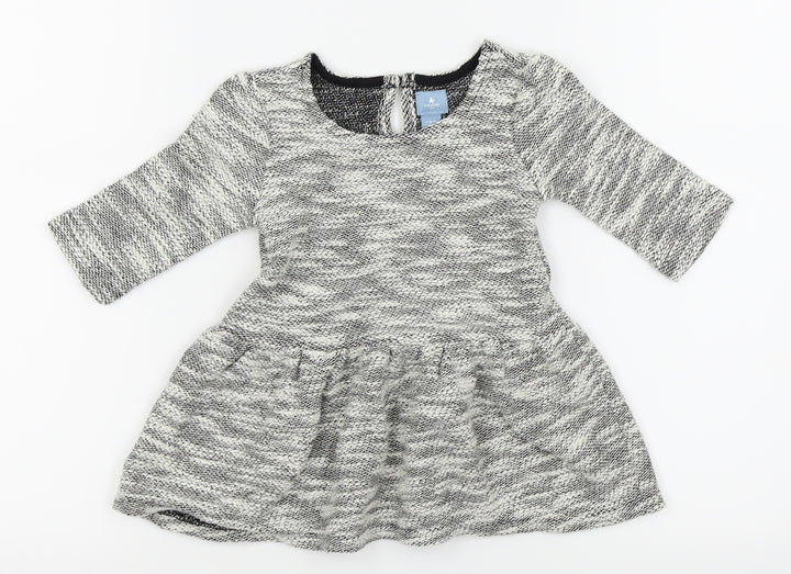 baby gap Girls Grey Fit & Flare Size 12-18 Months