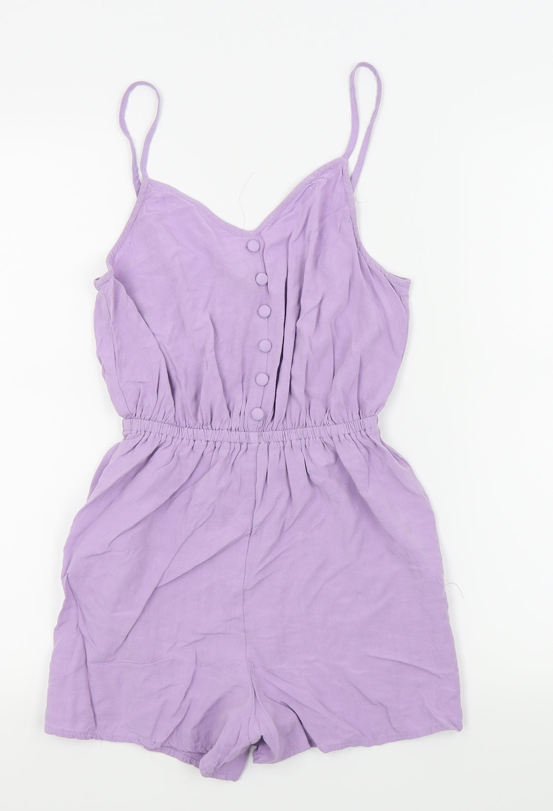 New Look Womens Purple   Playsuit One-Piece Size 8