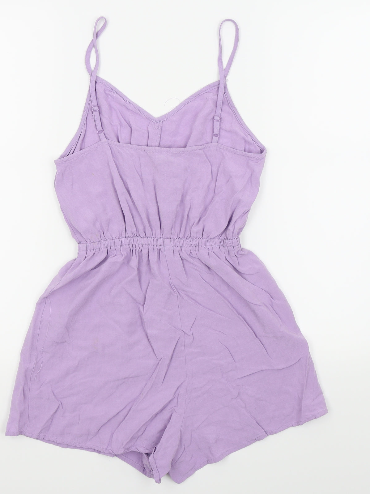 New Look Womens Purple   Playsuit One-Piece Size 8