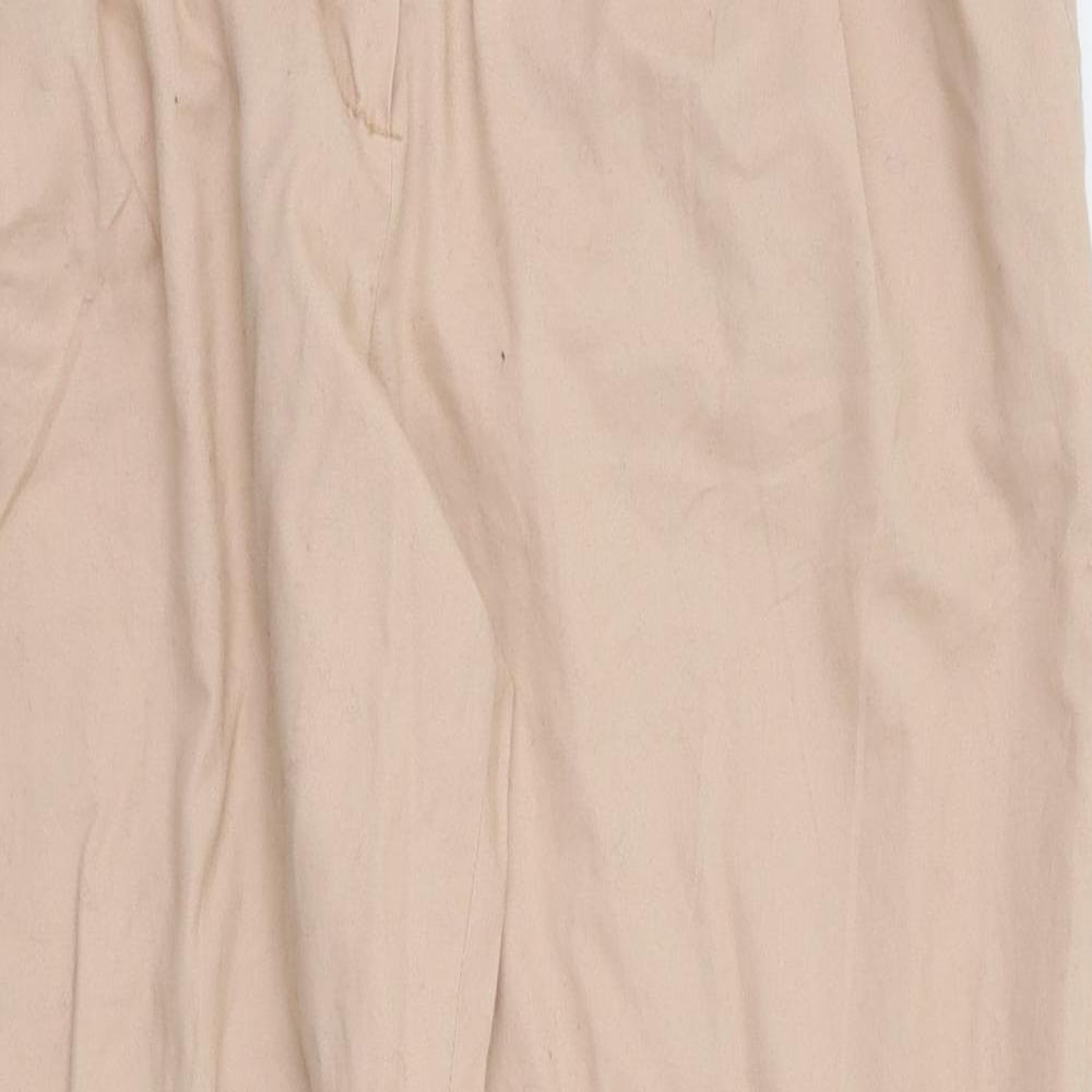 Primark Womens Beige   Trousers  Size 12 L25 in