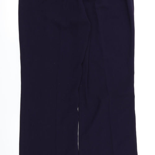 iwear Womens Blue   Trousers  Size 8 L32 in