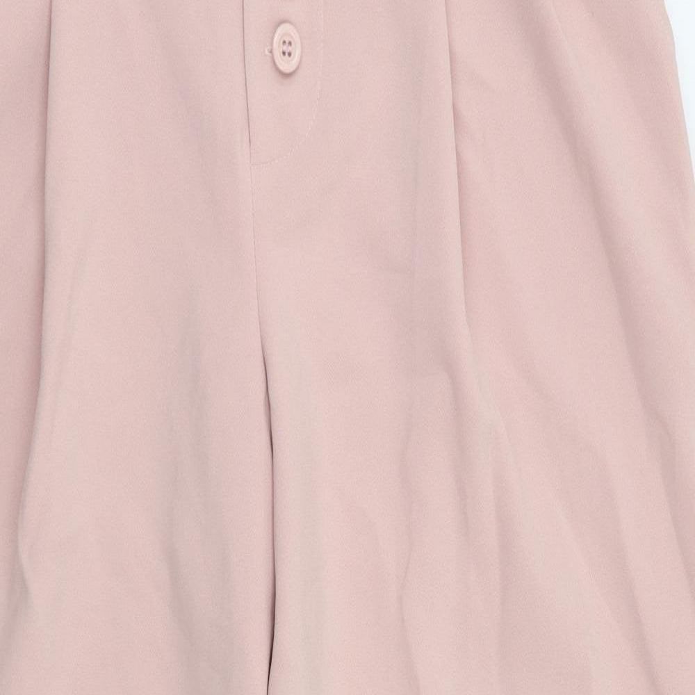 ASOS Womens Pink   Trousers  Size 12 L27 in