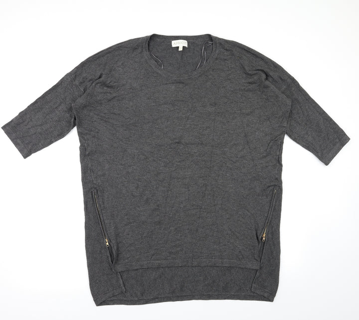 Apricot Womens Grey   Basic T-Shirt Size 14