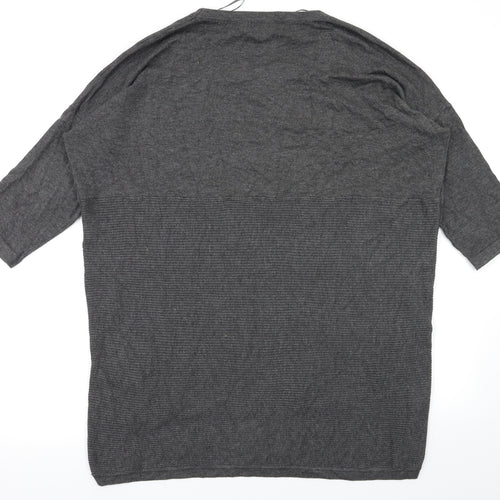 Apricot Womens Grey   Basic T-Shirt Size 14