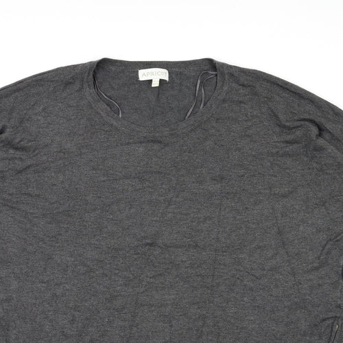 Apricot Womens Grey   Basic T-Shirt Size 14