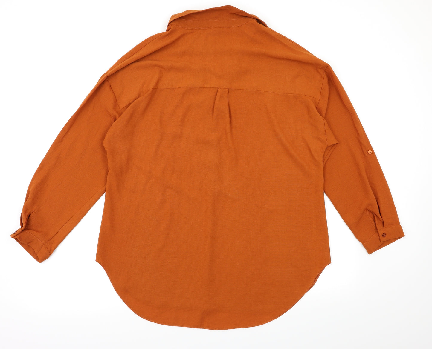 Nutmeg Womens Orange   Basic T-Shirt Size 14