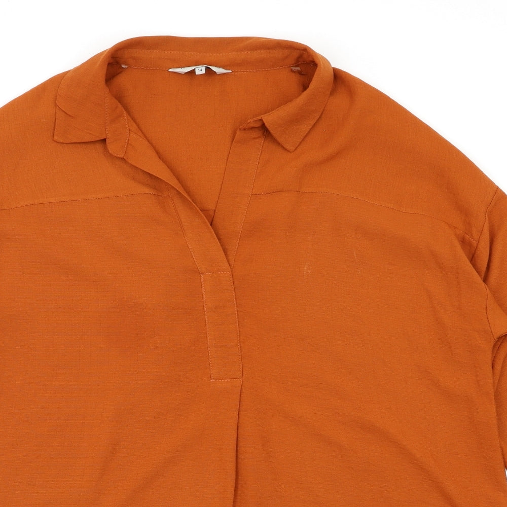 Nutmeg Womens Orange   Basic T-Shirt Size 14