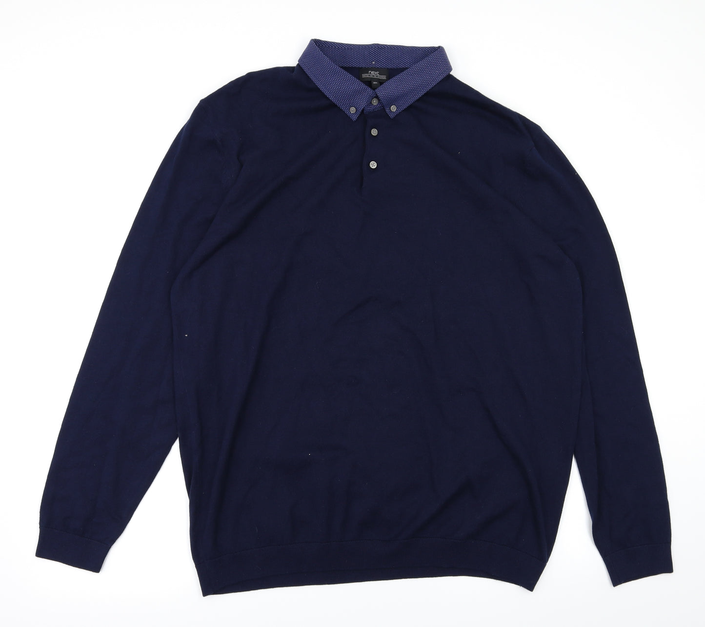 NEXT Mens Blue   Pullover Jumper Size 2XL