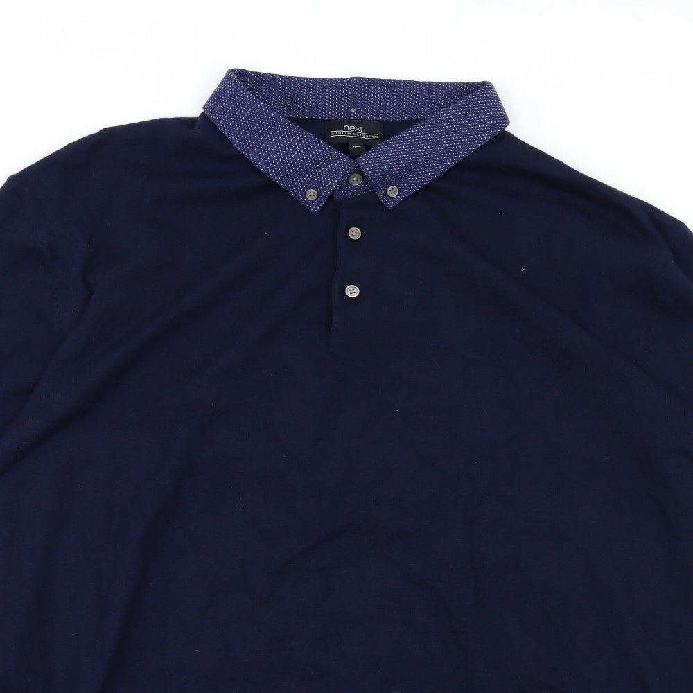 NEXT Mens Blue   Pullover Jumper Size 2XL