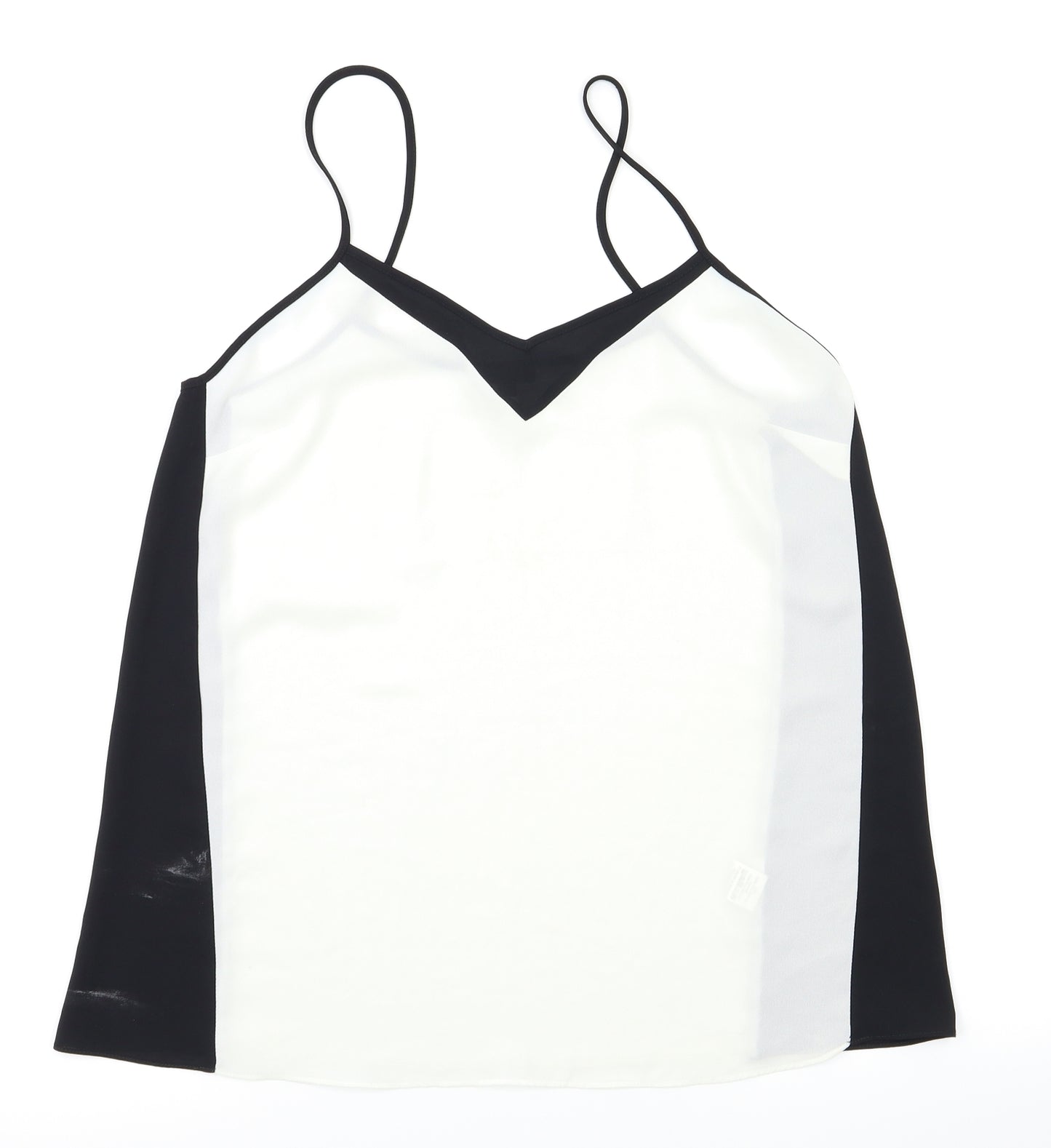 River Island Womens Black   Basic T-Shirt Size 10