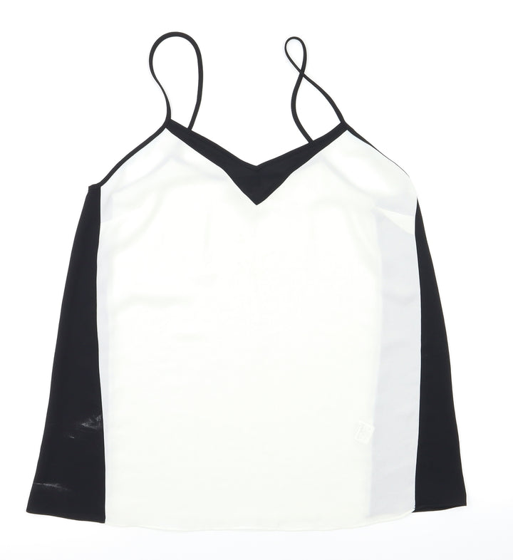 River Island Womens Black   Basic T-Shirt Size 10