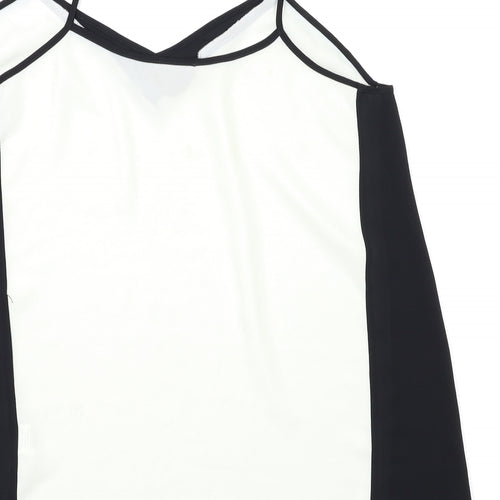 River Island Womens Black   Basic T-Shirt Size 10