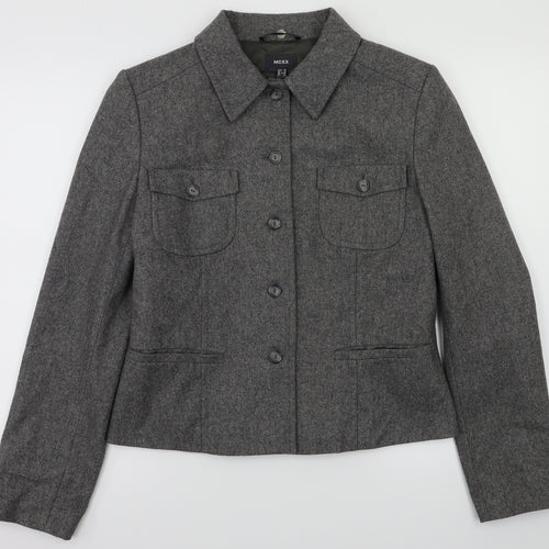 MGXX Womens Grey   Jacket Blazer Size 14